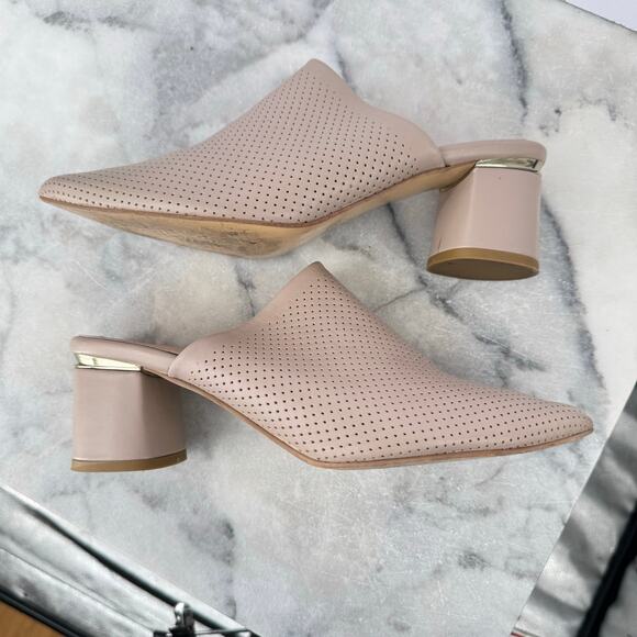 Ethan Valdes Vancouver Mules Womens Size US 9.5 Mink European Summer Office - Picture 3 of 14